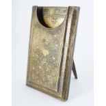 19TH-CENTURY CALLING CARD HOLDER