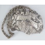 GEORGE III SILVER SHERRY DECANTER LABEL