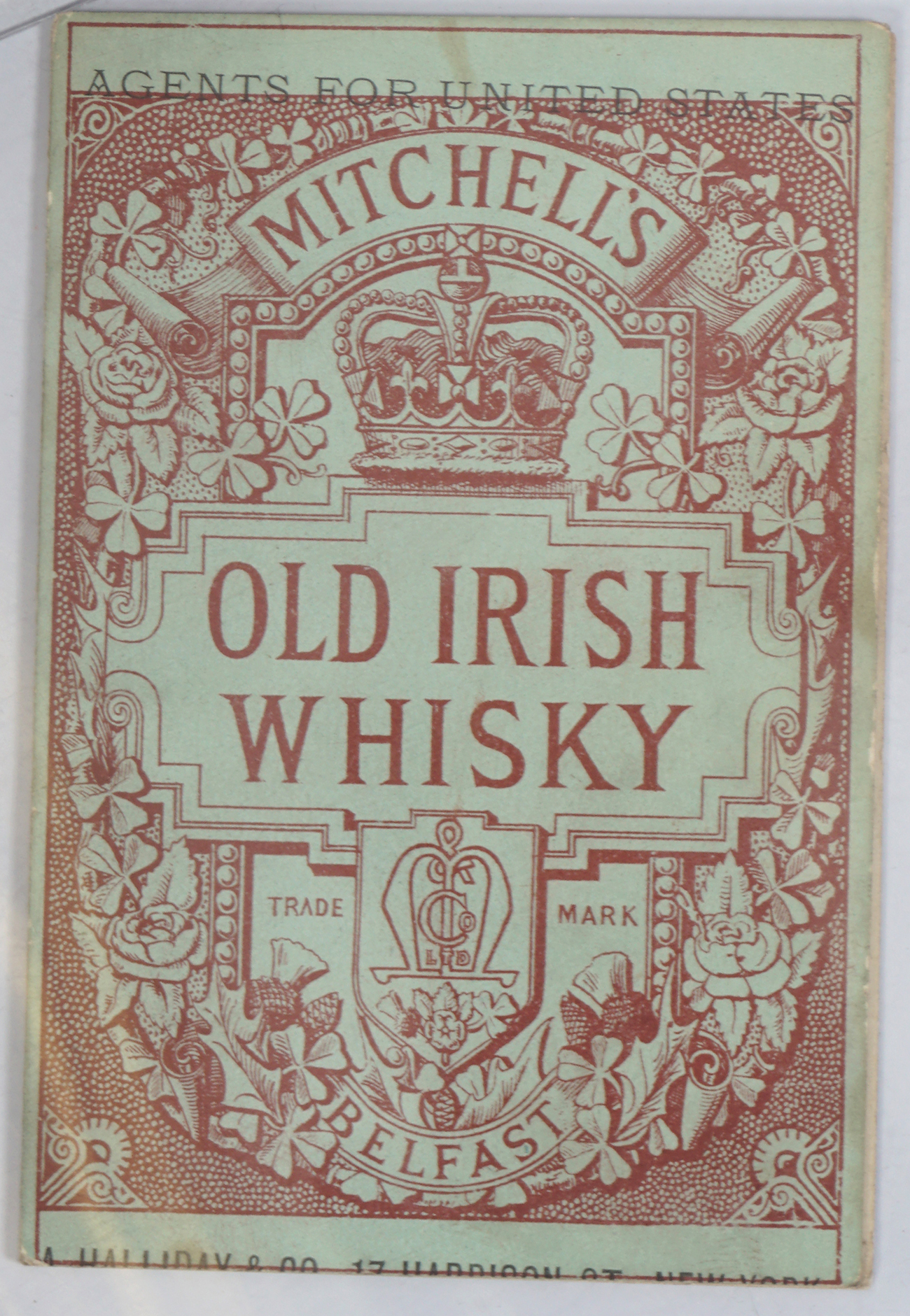 RARE COLLECTION OF IRISH WHISKEY LABELS - Image 11 of 16