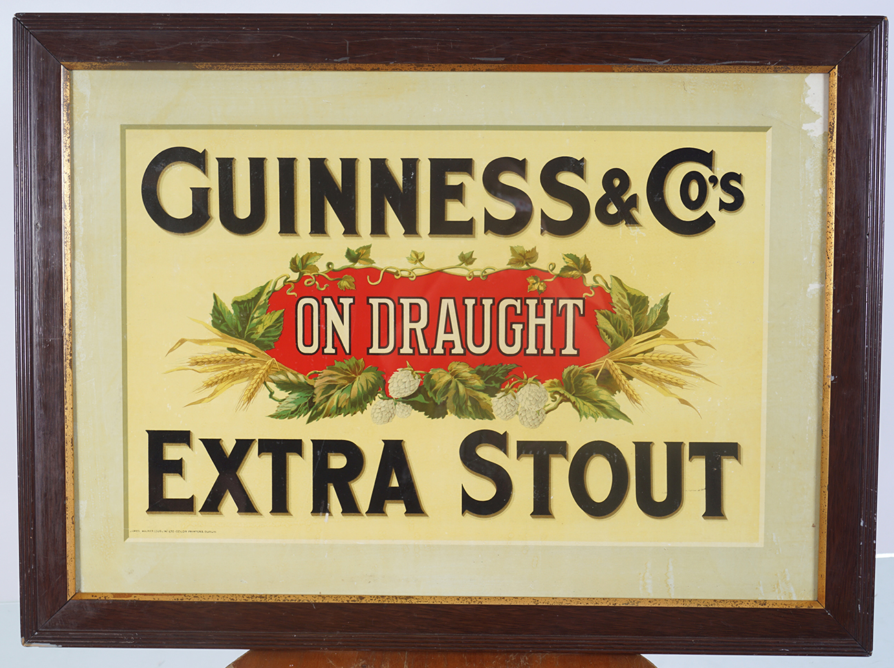 ORIGINAL GUINNESS ADVERTISING SIGN - Image 2 of 2