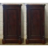 PAIR OF 19TH-CENTURY MAHOGANY PEDESTALS