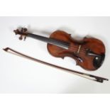 18TH-CENTURY VIOLIN AND CASE