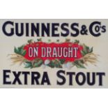 ORIGINAL GUINNESS ADVERTISING SIGN