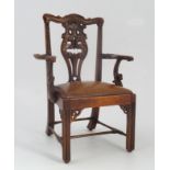 EARLY 20TH-CENTURY MINIATURE MODEL OF A CHAIR