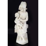 NINETEENTH-CENTURY MARBLE SCULPTURE