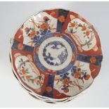 SET OF SIX 19TH-CENTURY IMARI PLATES