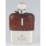 STERLING SILVER HIP FLASK