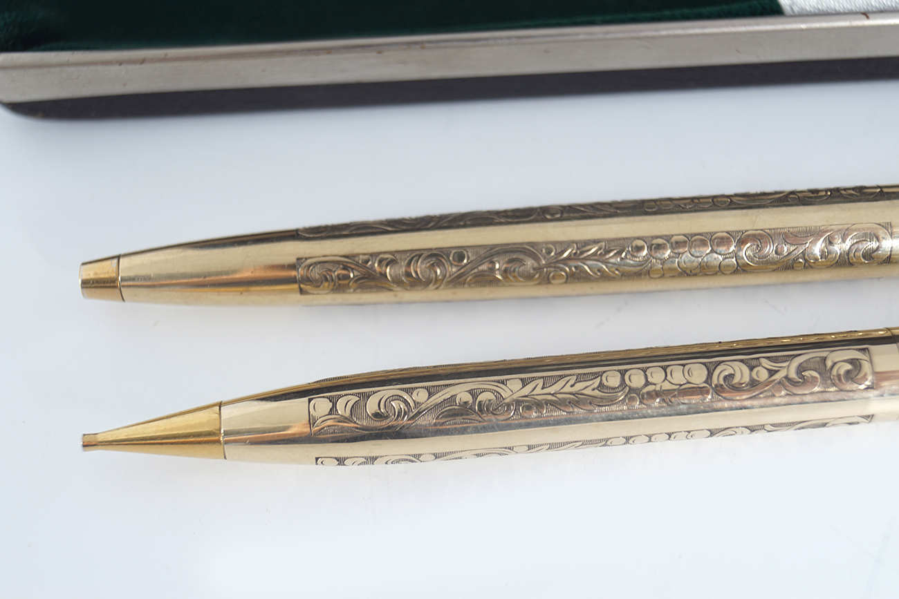 12 CT. GOLD FILLED SHAEFER PEN AND PENCIL - Image 2 of 3