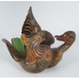 19TH-CENTURY ORIENTAL POTTERY GROUP OF DUCKS