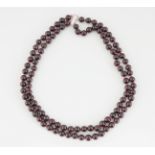 DOUBLE-STRING BEADED NECKLACE