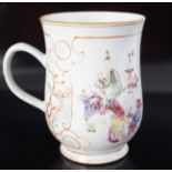 18TH-CENTURY CHINESE FAMILLE ROSE MUG