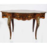 LARGE 19TH-CENTURY FRENCH MARQUETRY CENTRE TABLE