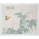 SET 6 SIGNED CHINESE PAINTINGS ON SILK