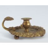 19TH-CENTURY ORMOLU CHAMBER CANDLE STICK