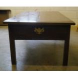 18TH-CENTURY OAK PROVINICIAL LOW TABLE