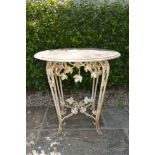 CAST IRON GARDEN TABLE