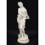 19TH-CENTURY FRENCH ALABASTER SCULPTURE