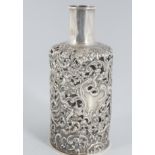 VICTORIAN STERLING SILVER SCENT BOTTLE HOLDER