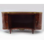 19TH. CENTURY MINIATURE KINGWOOD COMMODE