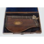 EARLY 19TH-CENTURY ROSEWOOD CASED ZITAR