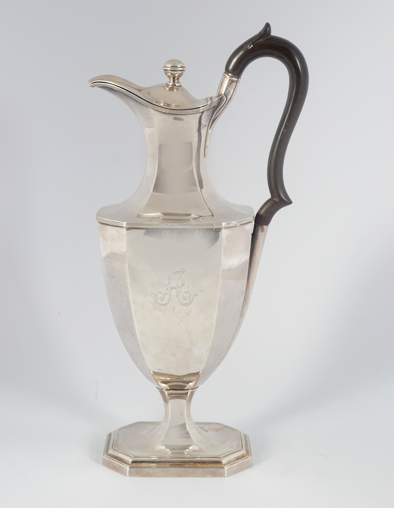 SILVER CLARET JUG