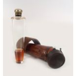 NINETEENTH-CENTURY CASED HUNTING FLASK