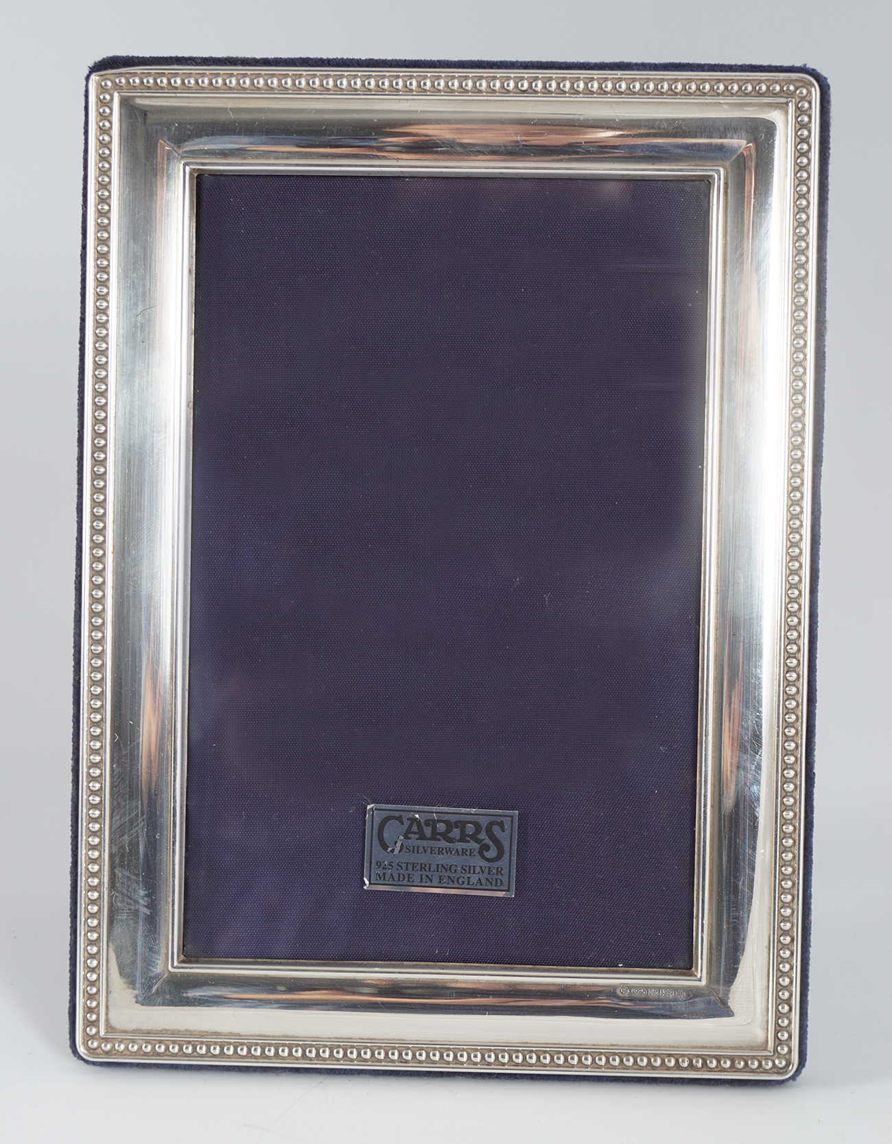 STERLING SILVER CARR'S PHOTO FRAME