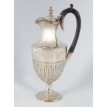 SILVER CLARET JUG