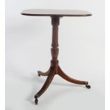 REGENCY PERIOD MAHOGANY WINE TABLE