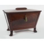 REGENCY PERIOD MAHOGANY WINE COOLER