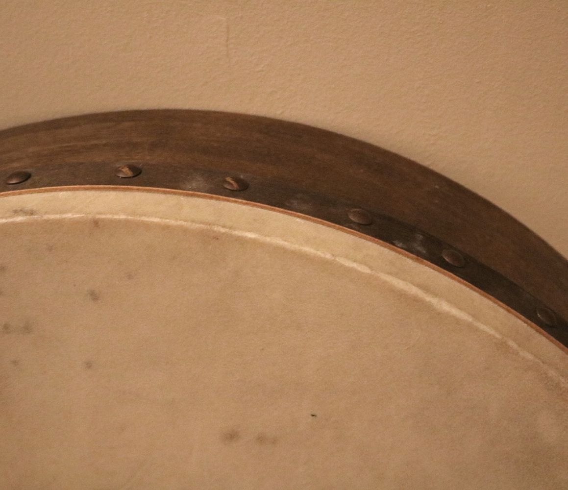 LARGE AND SMALL BODHRAN - Image 3 of 3