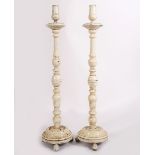 PAIR OF 19TH-CENTURY STANDARD CANDLESTICKS