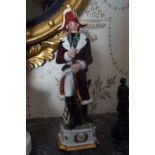 FRENCH CERAMIC FIGURE OF NAPOLEON