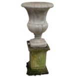 MOLDED STONE JARDINIERE