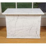 RICH MARBLE PLINTH