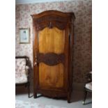 LOUIS XV FRUITWOOD ARMOIRE