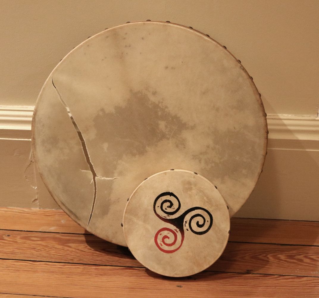 LARGE AND SMALL BODHRAN