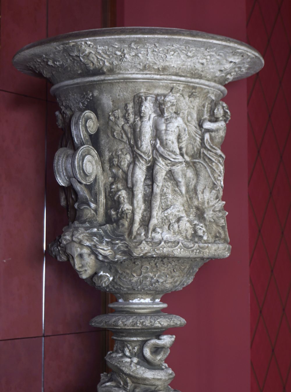 PAIR OF MONUMENTAL NEO-CLASSICAL URNS - Image 2 of 7