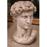 MOLDED STONE BUST