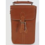 MARK PAUL LEATHER BOTTLE CARRIER