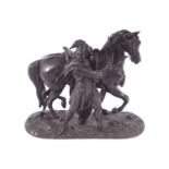 NINETEENTH-CENTURY SPELTER GROUP