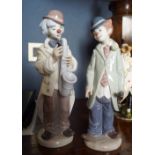 PAIR OF LLADRO CLOWNS