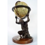 LATE 19TH-CENTURY TERRESTRIAL GLOBE