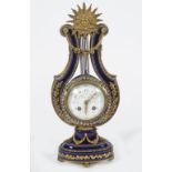 19TH-CENTURY PORCELAIN AND ORMOLU CLOCK