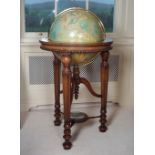 TERRESTRIAL GLOBE ON STAND