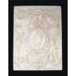 PAIR OF NEO-CLASSICAL PLASTER PLAQUES