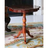 VICTORIAN STYLE MAHOGANY WINE TABLE