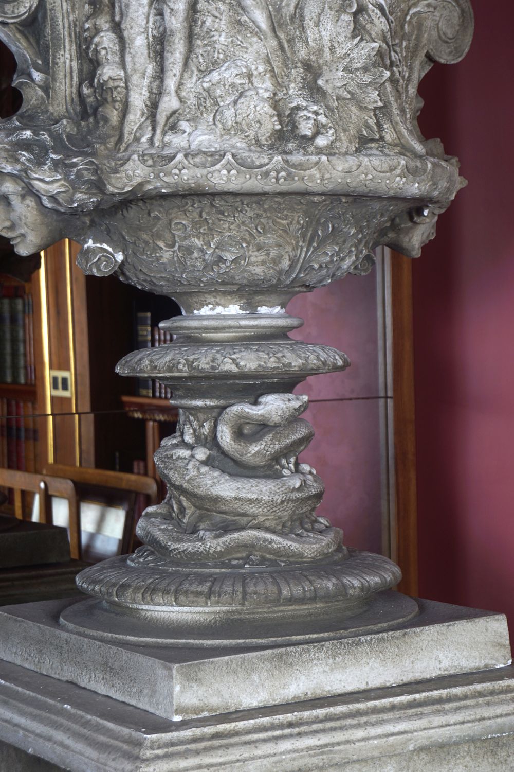 PAIR OF MONUMENTAL NEO-CLASSICAL URNS - Image 3 of 7