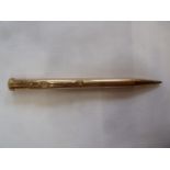 9ct Gold Yard-O-Led propelling pencil ( 20g )