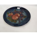 Moorcroft Finch plate 26cm diameter (boxed)